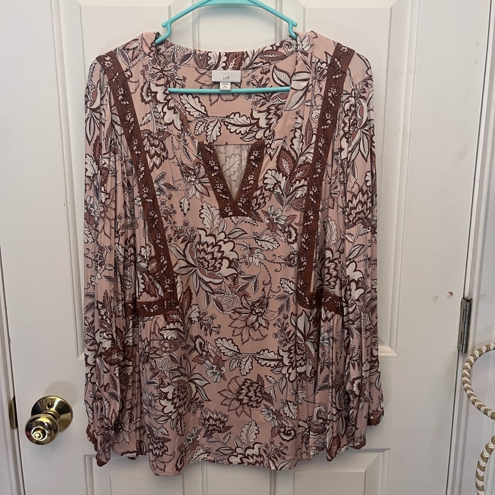 J Jill long sleeve tunic size XL Petite